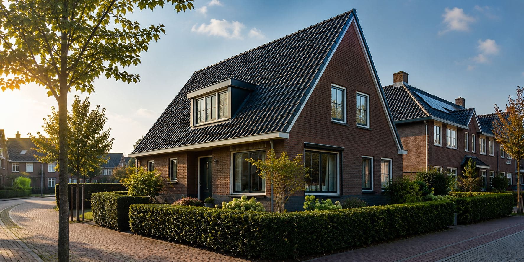 Mooi Nederlands huis - energiezuinig wonen
